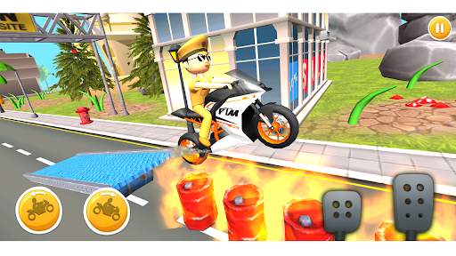 Chota little Singham Bike Game screenshot 3