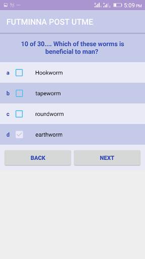 FUTMINNA POST UTME App скриншот 4