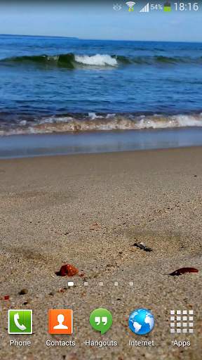 Beach Live Wallpaper HD 5 free screenshot 2