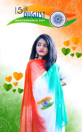 15 August Photo Frame IndependenceDay Photo Editor screenshot 1