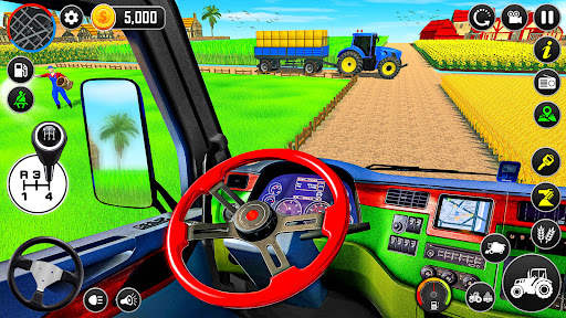 Mega Tractor Driving Simulator screenshot 3