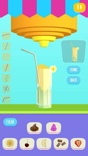 Ice Cream Milkshake Cafe Games screenshot 2