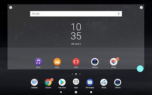 Nature Black Theme Xperia 1 (live wallpaper) screenshot 15