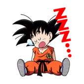 Saiyan Goku Sticker Whatsapp logo