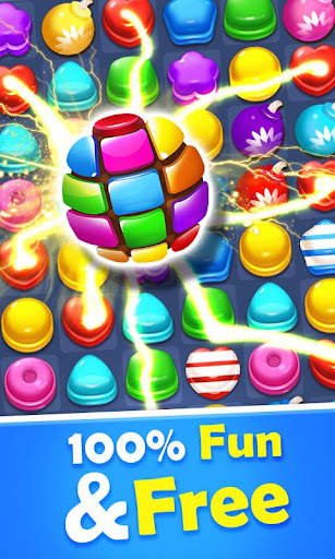 Sweet Candy Mania - Free Match 3 Puzzle Game screenshot 1