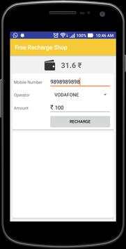 Free Recharge Shop screenshot 3