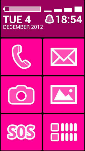 BL Pink Theme screenshot 1