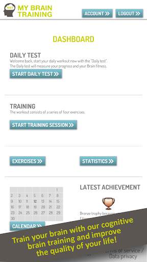 MyBrainTraining - effective and fun 6 تصوير الشاشة