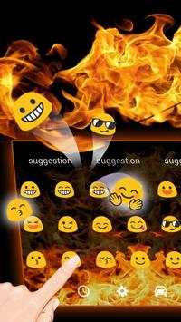 Flame fire keyboard screenshot 3