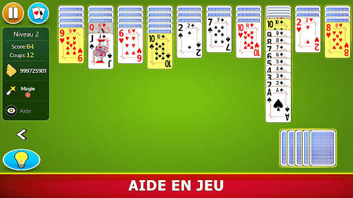 Spider Solitaire Jeu de Cartes screenshot 22