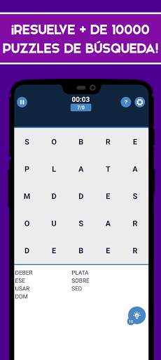 Búsqueda de Palabra - Juegos de palabras gratis screenshot 4
