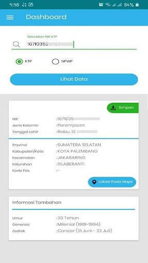 DataKu : Cek Data Nomor KTP dan NPWP screenshot 3