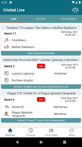 Live Cricket Match TV screenshot 1