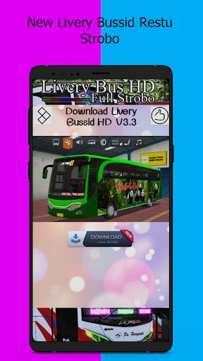 Livery Bus HD Full Strobo screenshot 4
