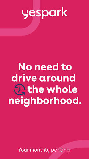 Yespark: parking lot rental screenshot 1