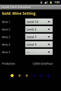 Castle Clash Calculator screenshot 1