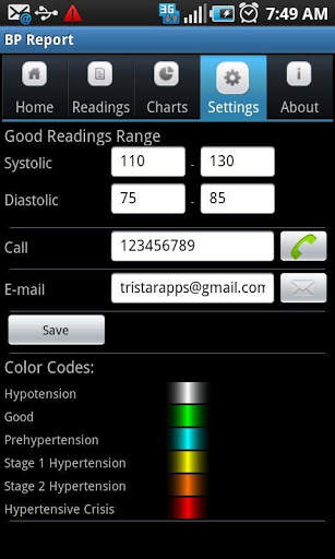 Blood Pressure(BP) Report Lite screenshot 9