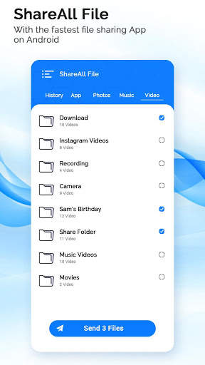 shareit - transfer & share tips 4 تصوير الشاشة