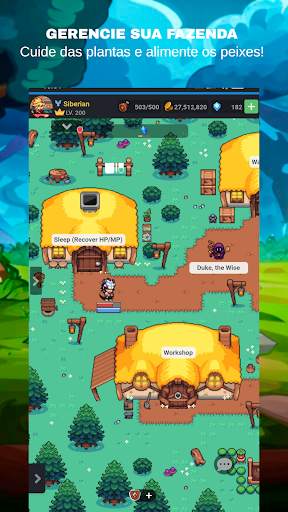 Mana Storia: MMORPG Retrô screenshot 1
