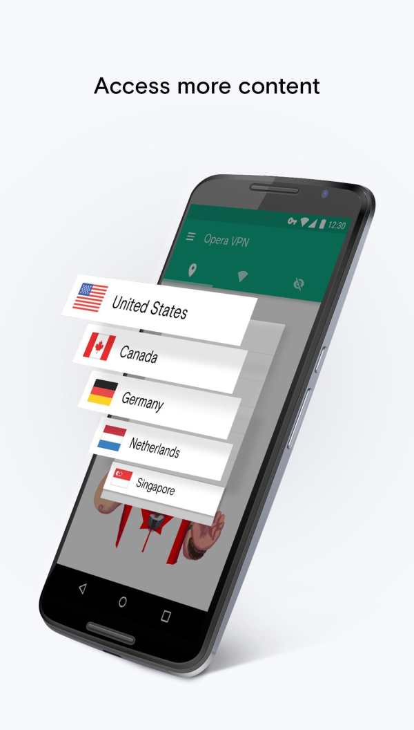 Opera Free VPN - Unlimited VPN screenshot 2