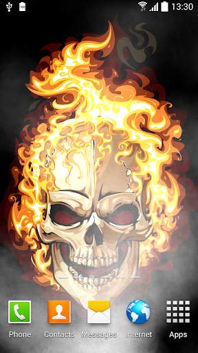Skulls Live Wallpaper screenshot 2