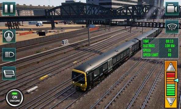 Train Simulator 3D - Train Driving Games Pro 2019 screenshot 2