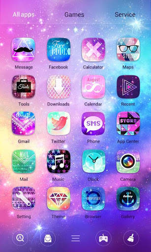 Shining Star GO Launcher Theme screenshot 5