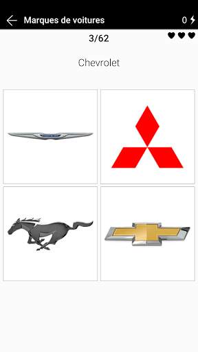 Marques de voitures - Quiz photo et test screenshot 1