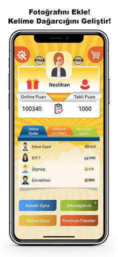 Online Adam Asmaca Bilgi Oyunu screenshot 3