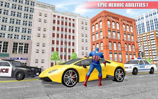Miami Rope Hero Street Gangster Crime Simulator screenshot 1