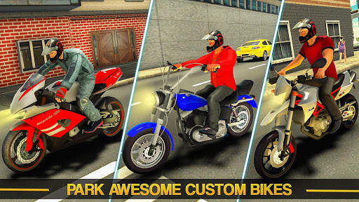 US Motorcycle Parking Off Road Driving Games screenshot 7