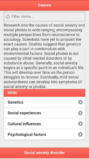 Social Anxiety Disorder screenshot 6