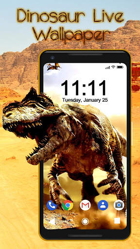 Dinosaur APUS Live Wallpaper screenshot 2