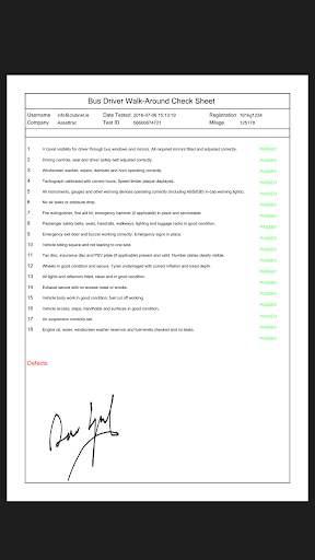 Bus Driver Checklist screenshot 7