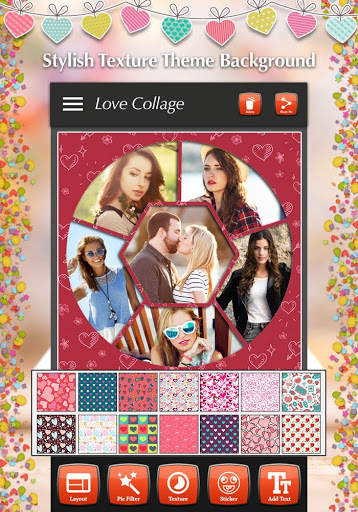 Love Collage : Photo Maker & Editor screenshot 5
