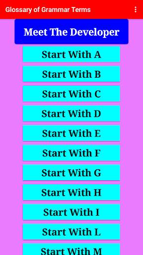 English Grammar Terms screenshot 2