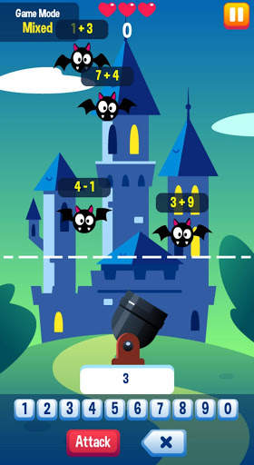 Math vs Bat Game Maths Learning Game screenshot 9