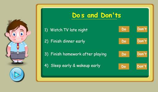 Educational game: Tom's Story screenshot 1