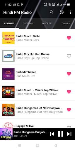 Hindi FM Radio - All Indian Radio 1 تصوير الشاشة