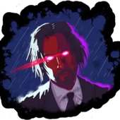 John Wick Stickers logo