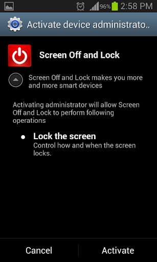 Screen Off and Lock Anywhere 2 تصوير الشاشة