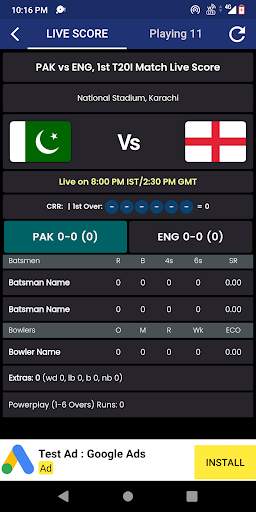 PAK vs NZ Live Cricket Score screenshot 3