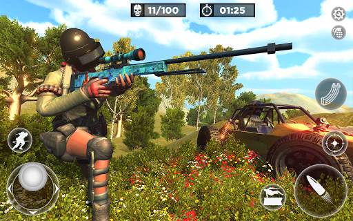 Survival Battleground Free Firing Battle Squad screenshot 8