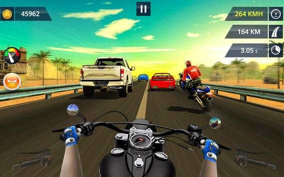 Moto Rider King – Bike Highway Racer 3D screenshot 2