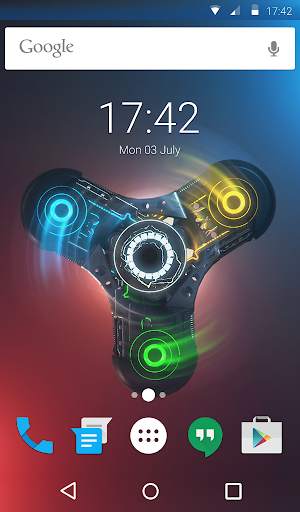 Spinning Animated Keyboard   Live Wallpaper स्क्रीनशॉट 6