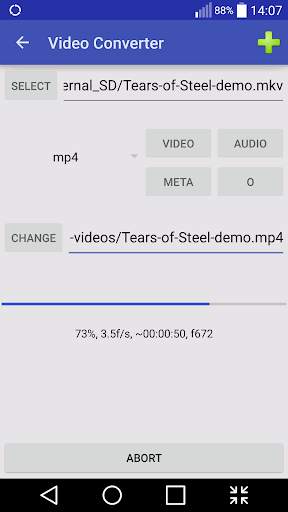 Video Converter ARMv8 Codec screenshot 3