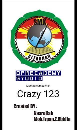 Crazy 123 screenshot 1