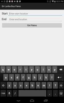 Sri Lankan Bus Fares screenshot 6