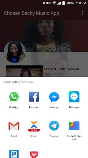 Chosen Becky Music App screenshot 3