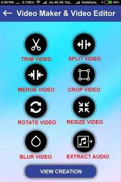 Video Maker & Editor with Music - Video SlideShow screenshot 1